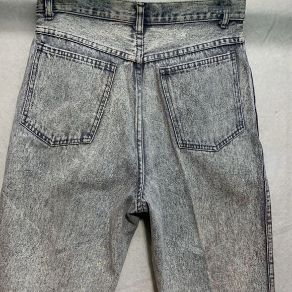 Vintage 90s Women’s Stefano Jeans Gray Acid Wash Size 10 - Picture 4 of 14